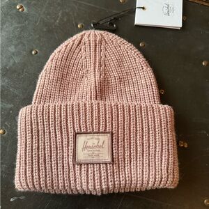 Herschel Pink Knit Beanie